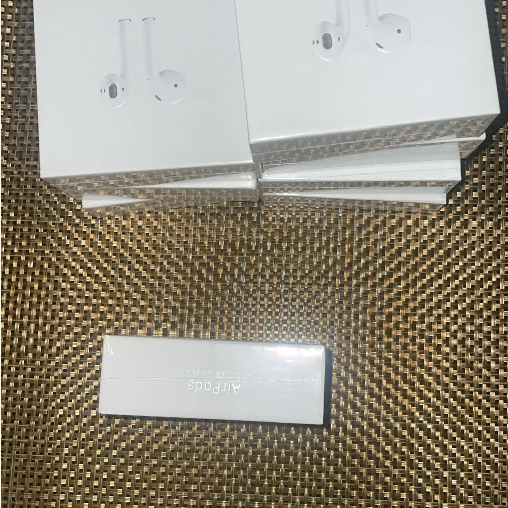Apple AirPods White Headset with Minimalist Design
